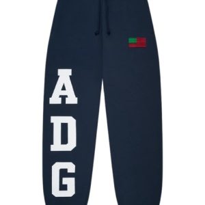 ADG Pan African American Flag Sweatpant Navy