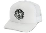 Denim Tears Cotton Wreath Southern Man Trucker Hat – White