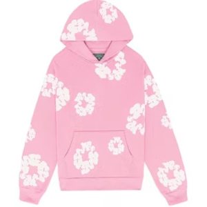 Denim Tears Pink Hoodie