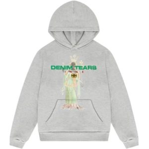 Denim Tears Queen of Sheba Grey Hoodie