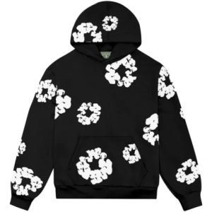 Denim Tears The Cotton Wreath Black Hoodie