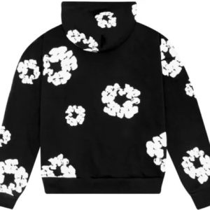 Denim Tears The Cotton Wreath Black Hoodie