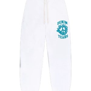 Denim University Sweatpants White