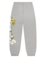 Denim Tears Floral Logo Sweatpant Grey