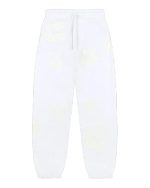 Mono Cotton Wreath Sweatpants White