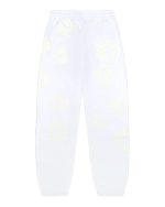 Mono Cotton Wreath Sweatpants White