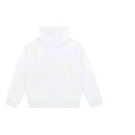 Mono Cotton Wreath Hoodies White