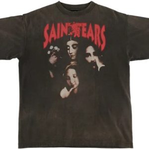 Saint Mxxxxxx x Denim Tears Black God T-Shirt