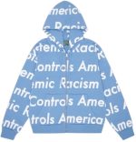 Systemic_Racism_Controls_America_Zip_Up_Hoodie_Blue_Dusty